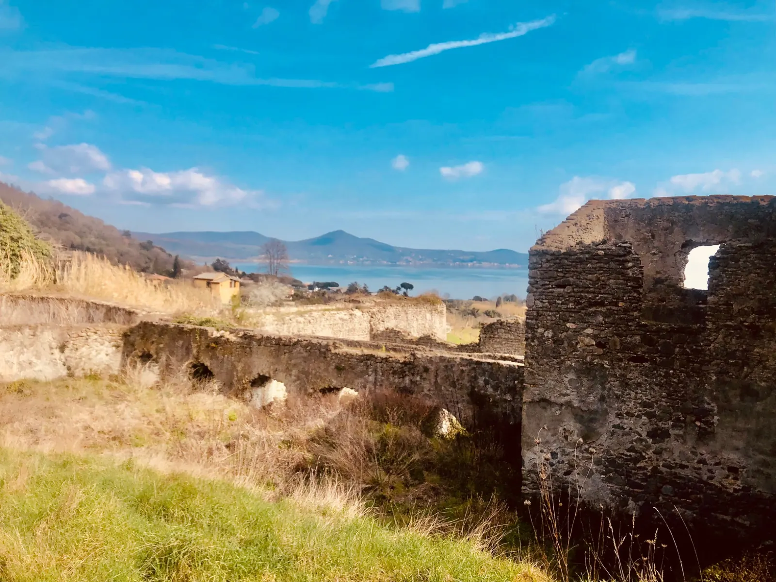 Il paesaggio della Via Clodia tra Bracciano e Oriolo Romano