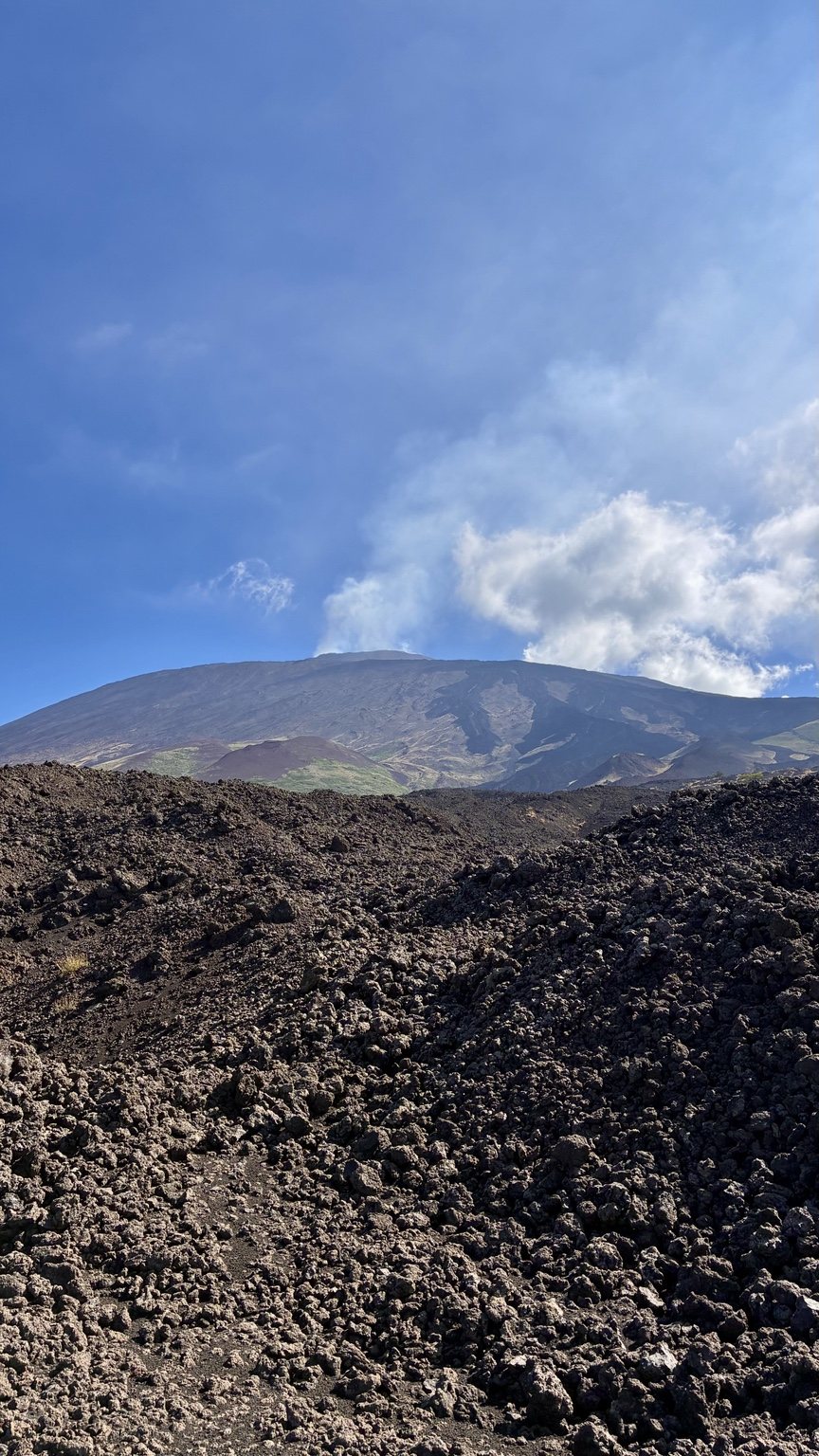 Il versante dell’Etna osservato attraverso i campi lavici